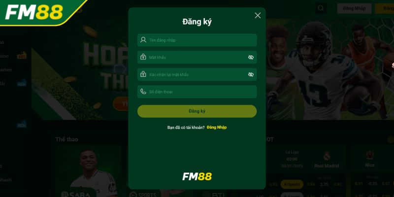 Đăng Ký FM88 2 Hướng dẫn người mới gia nhập cách đăng ký nhanh chóng